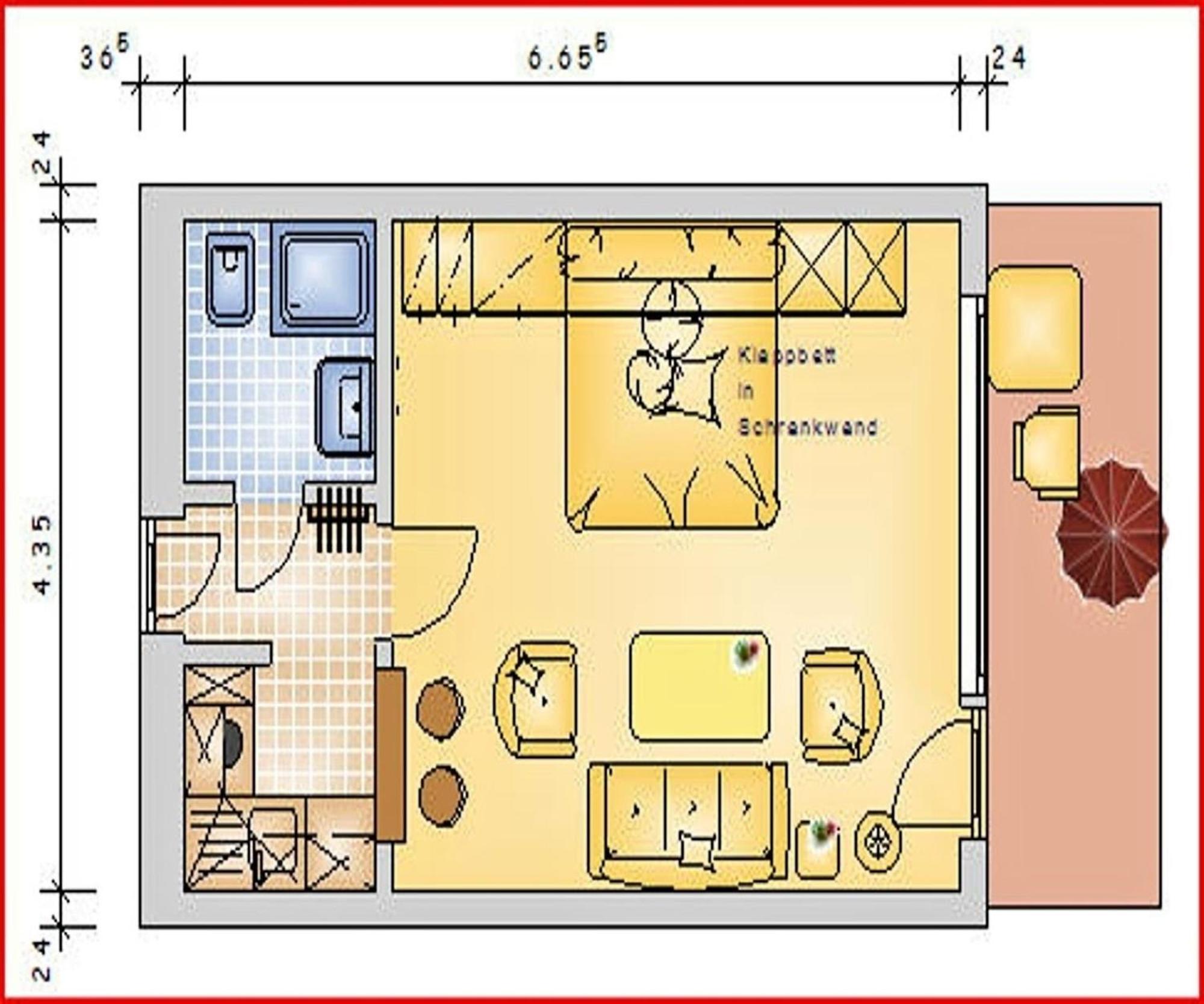 5-7, Moewe Apartment Вестерланд Екстериор снимка